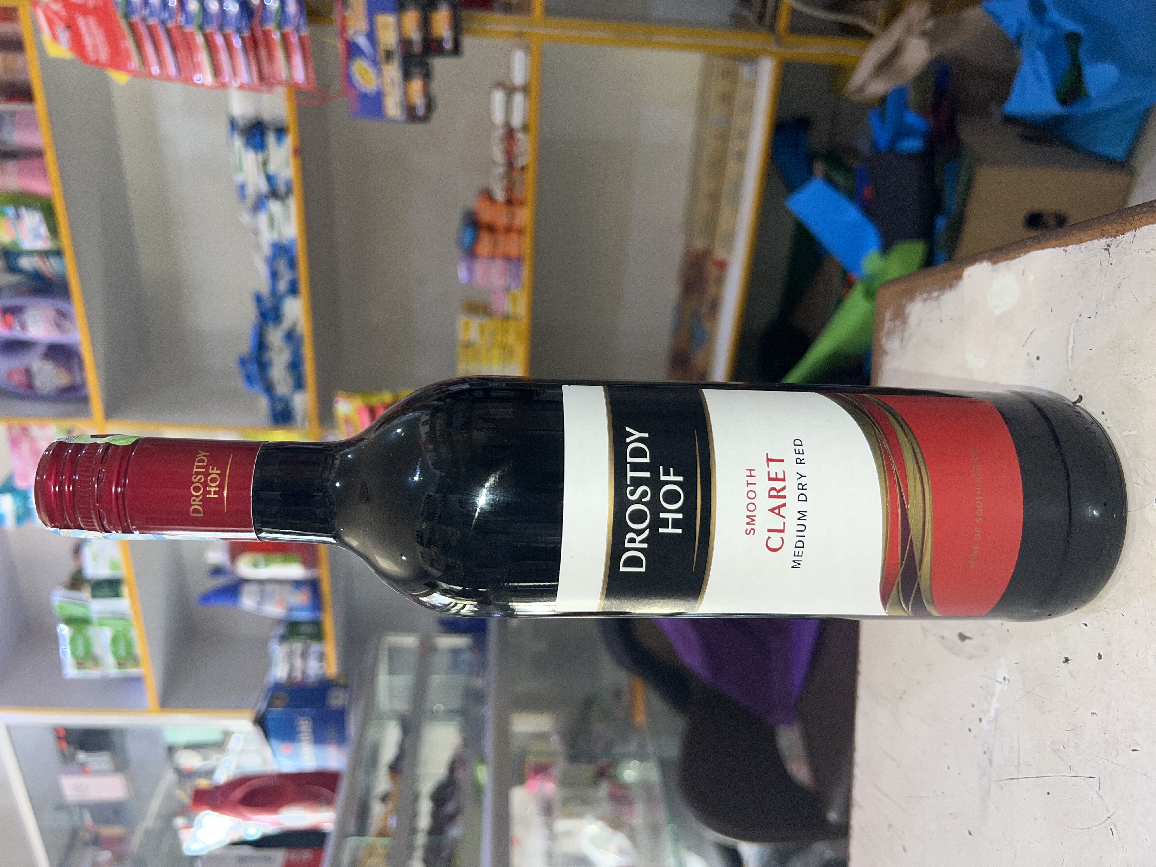 Drostdy hof smooth claret medium dry red 750 ml